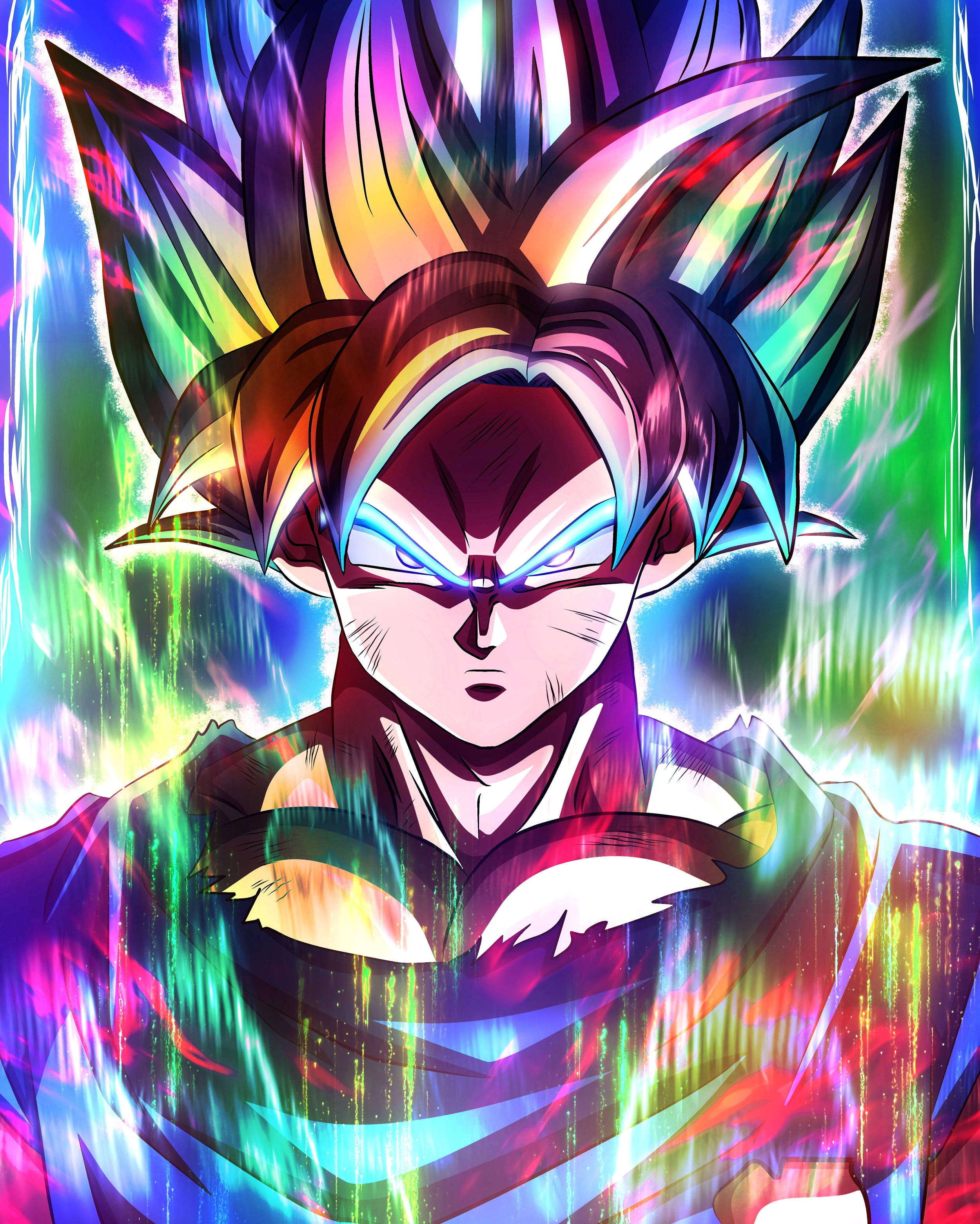 סופר סאיין 1 גוקו DBZ 4K טפט
