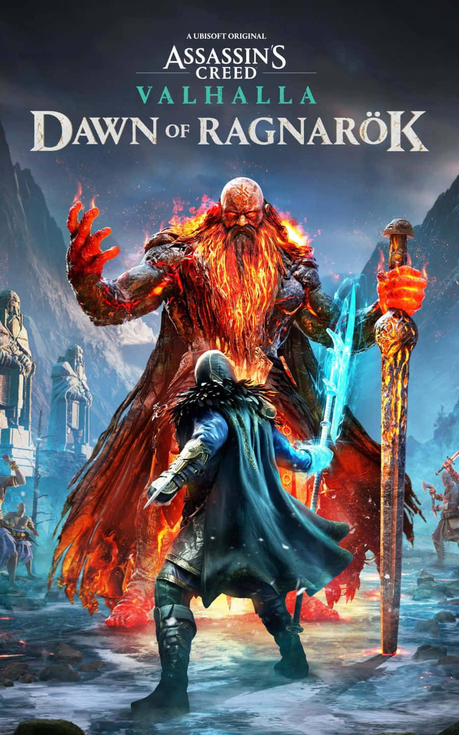 רקע אודין מול סורטר 1440p Assassin's Creed Valhalla טפט