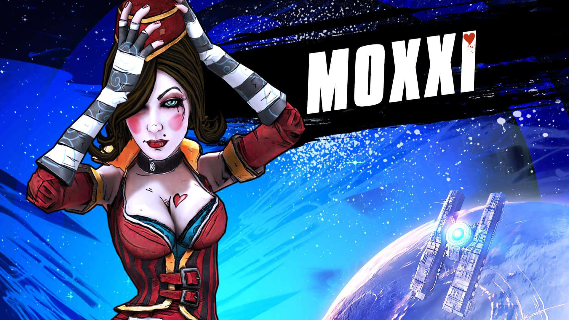 רקע גלקסיה 1920x1080 מ-Borderlands 3 טפט
