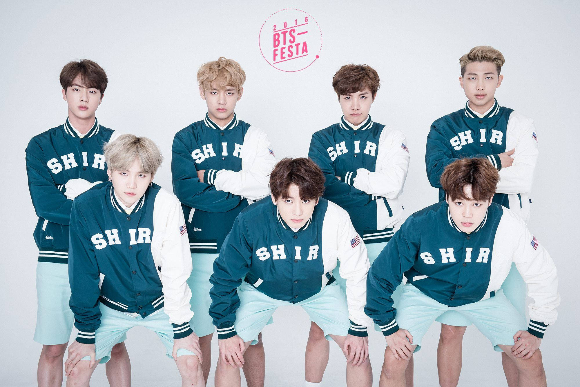 2016 Festa מגניב BTS למחשב נייד טפט