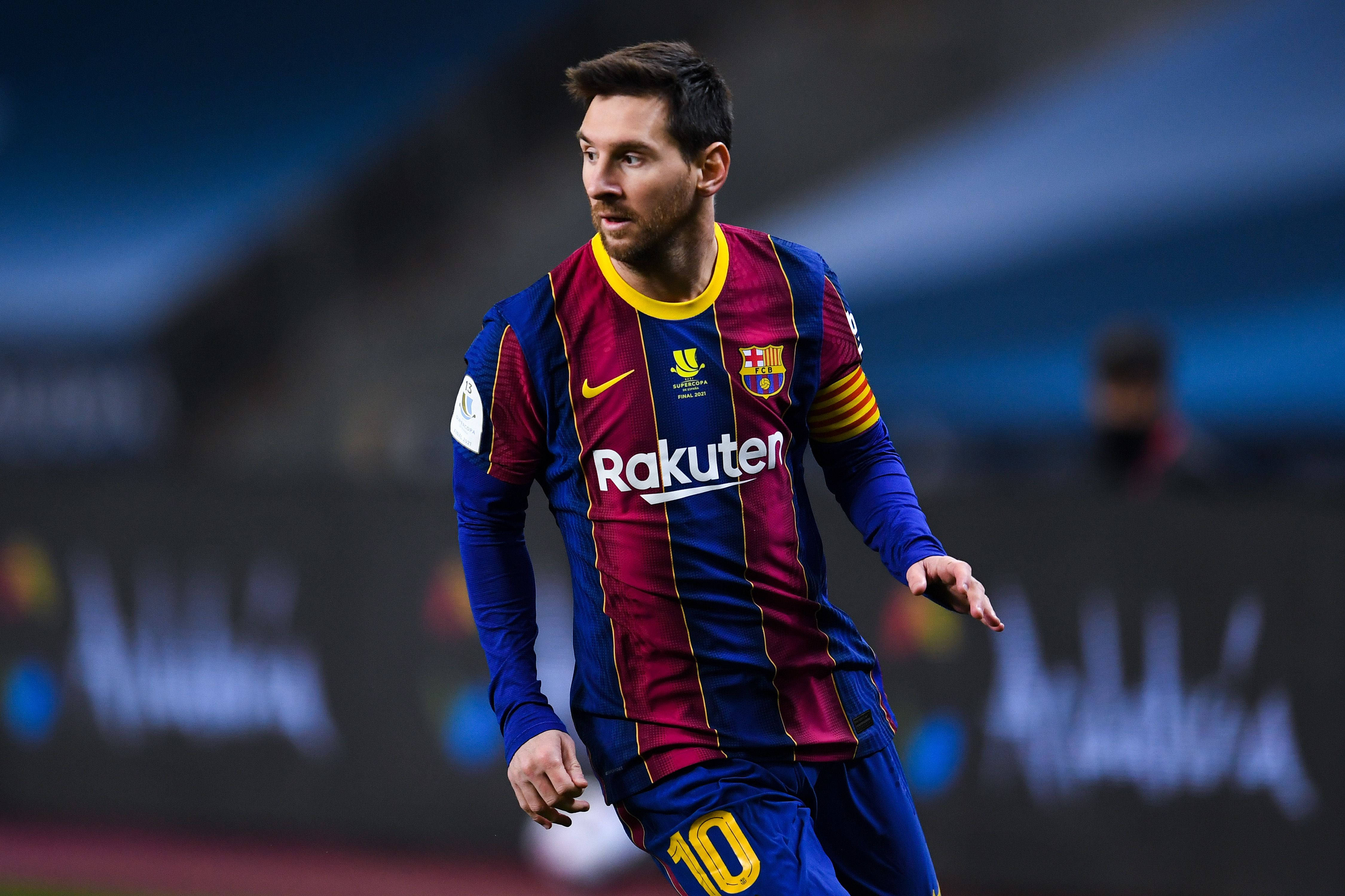 מסי 2021 כדורגל FCB טפט