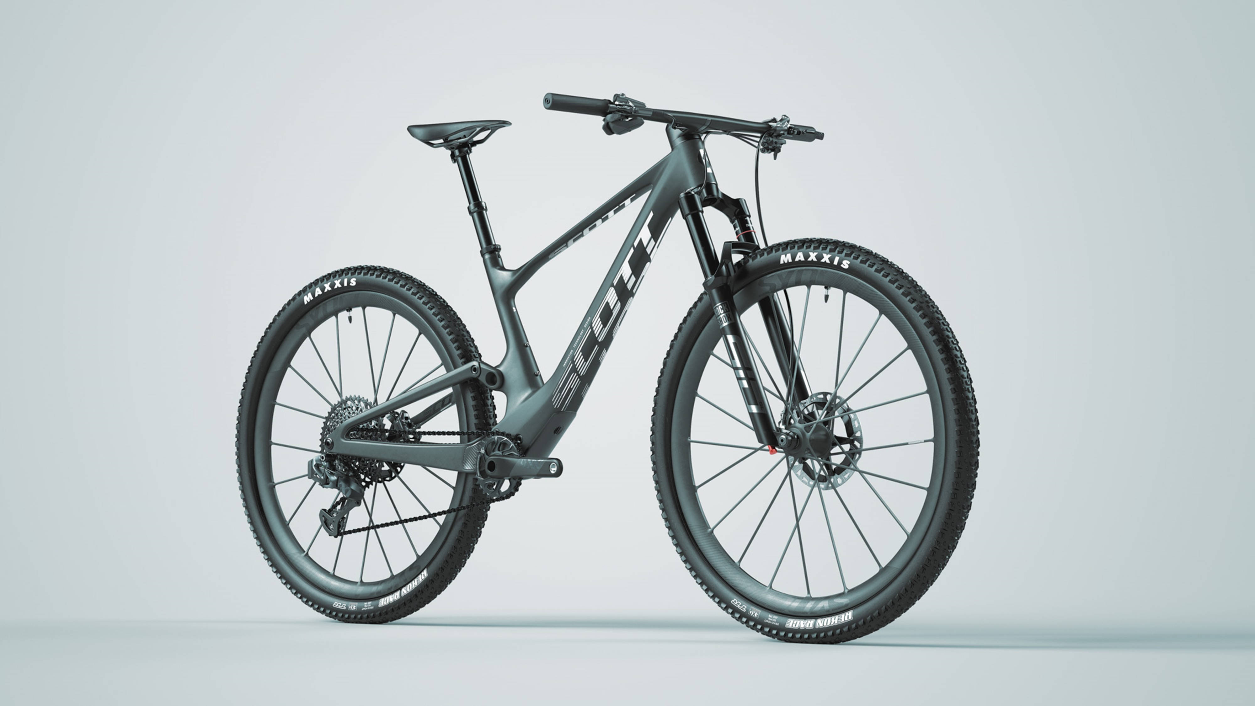 אופני הרים 2022 Scott Maxxis Spark Black 4K טפט