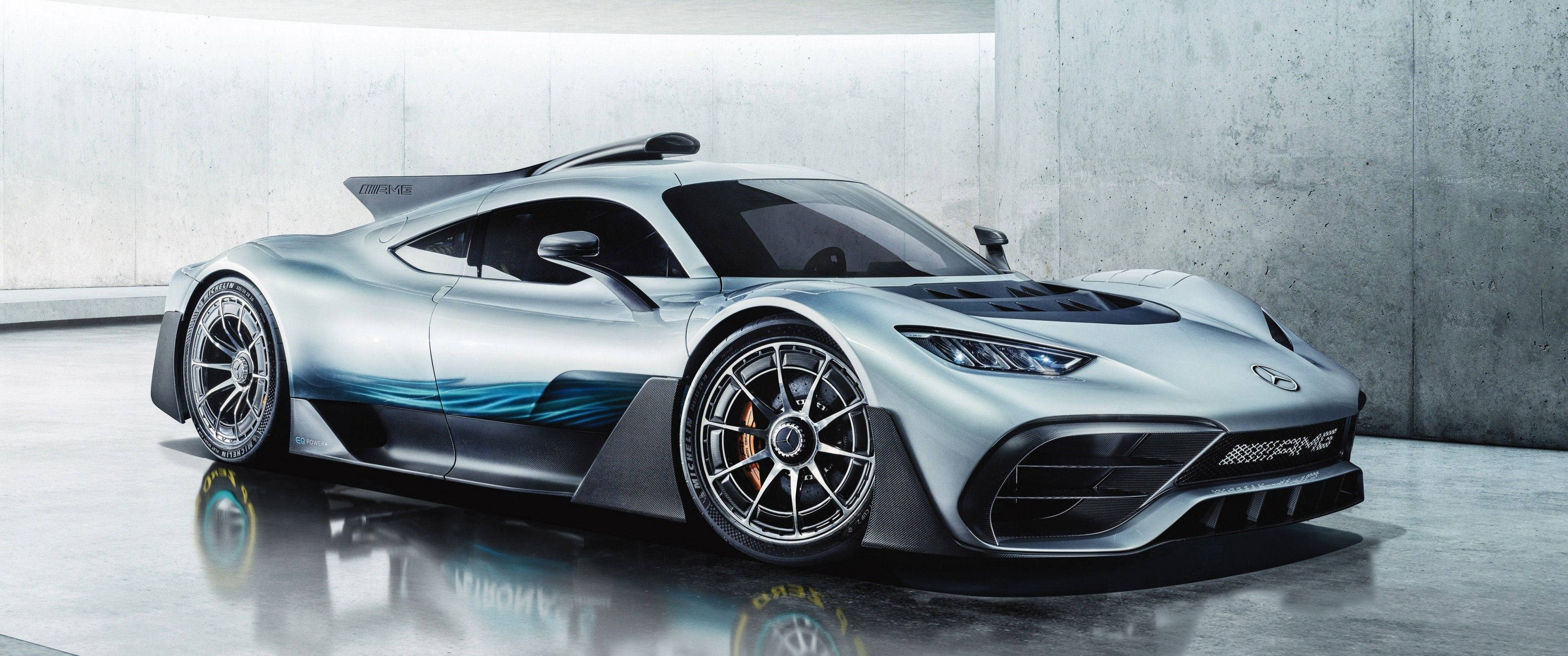 3440x1440 רכב מרצדס-AMG Project One טפט