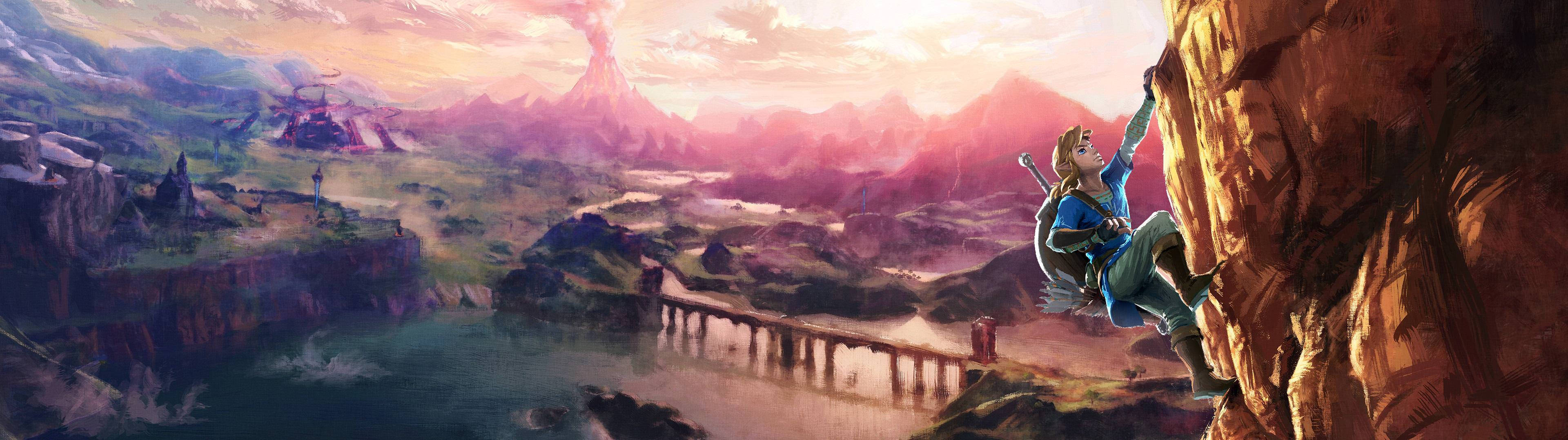 3840x1080 4K לינק TLOZ טפט