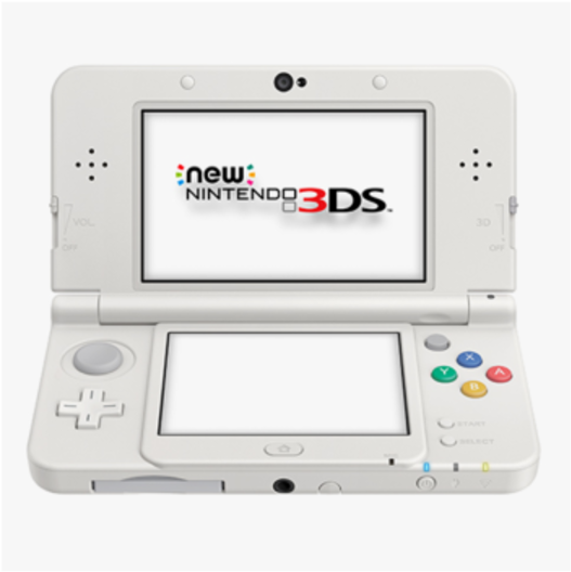 נינטנדו 3DS חדש לבן פתוח טפט