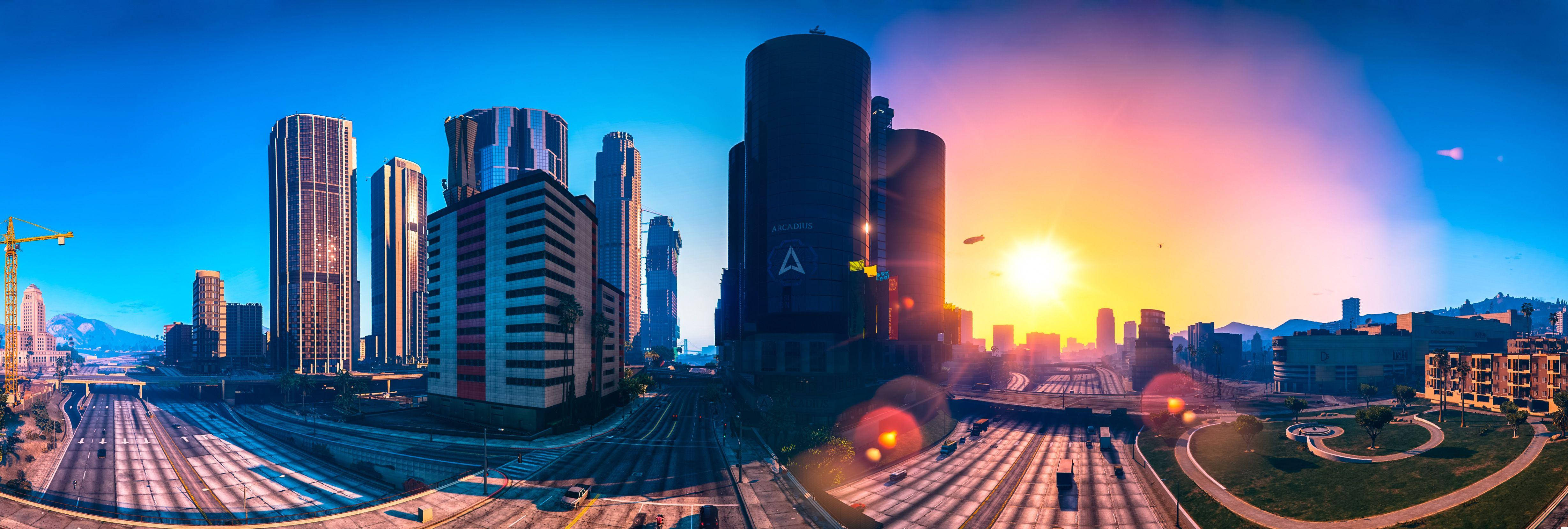 4K GTA 5 בנייני לוס סנטוס טפט