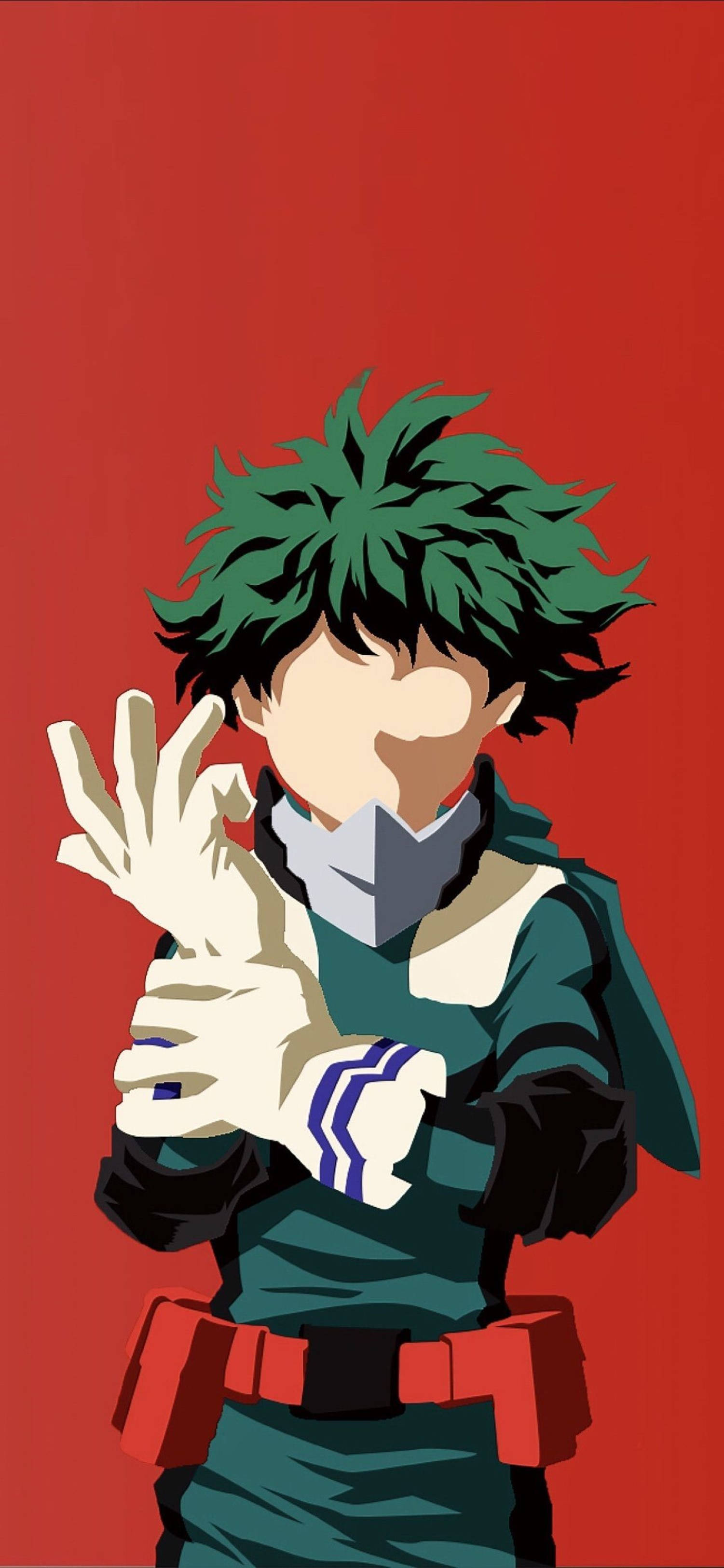 4K אנימה אייפון My Hero Academia טפט