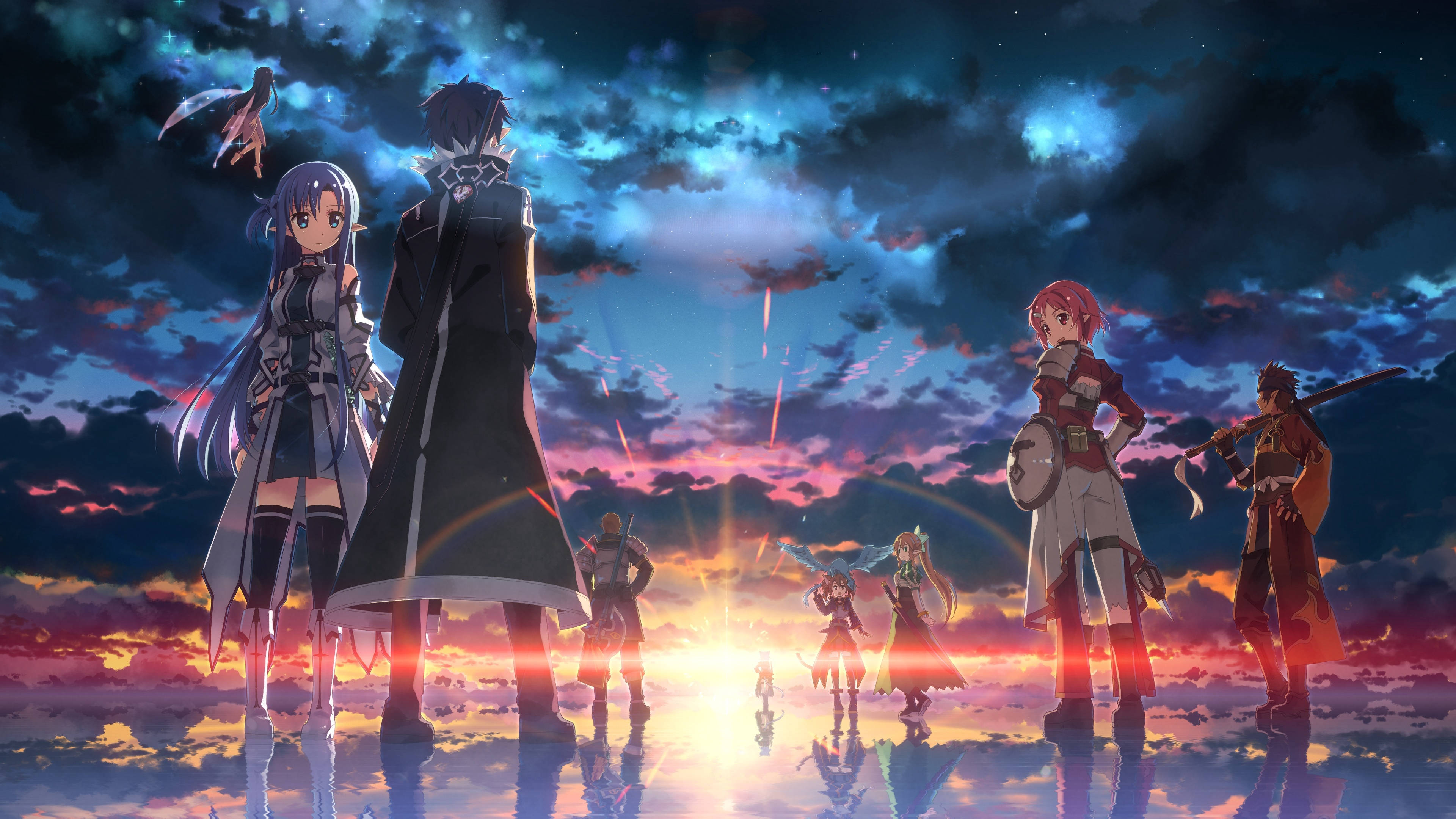 4K אנימה Sword Art Online טפט
