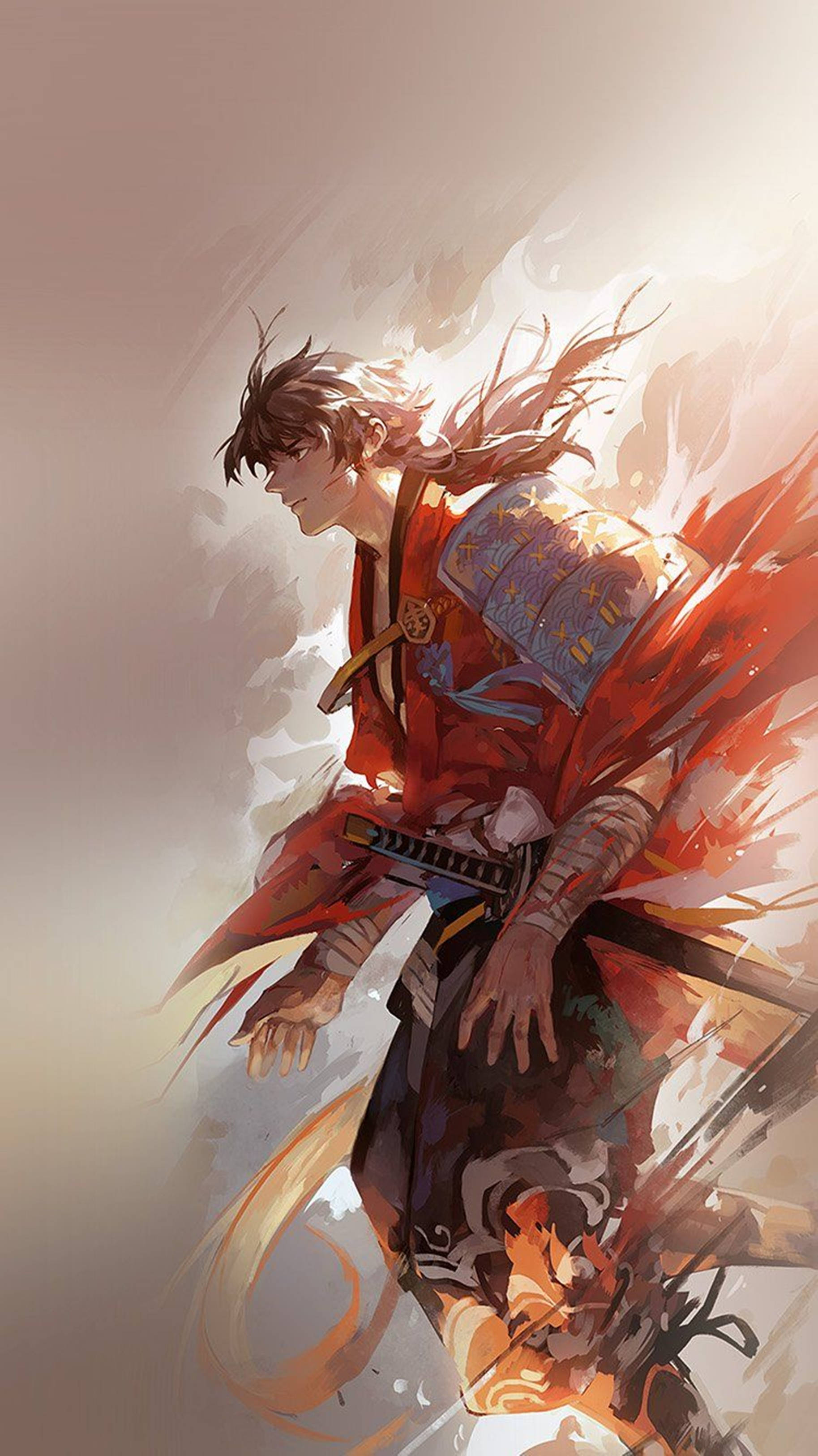 4K אנימה אייפון Touken Ranbu Yoshiyuki טפט