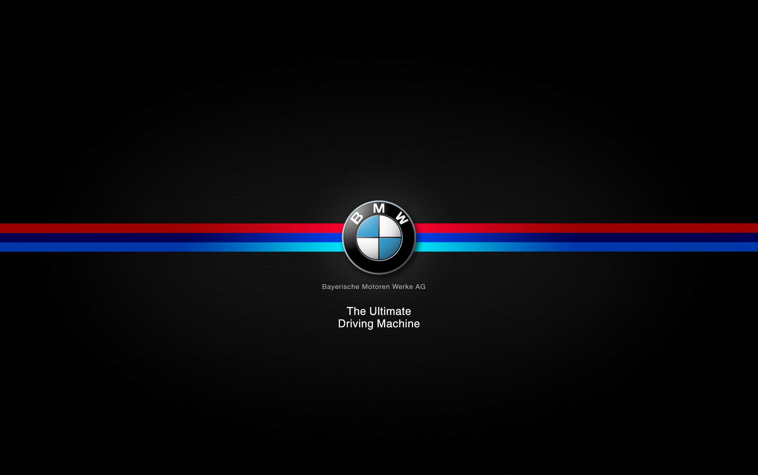 720p רקע סדרת M לוגו BMW The Ultimate Driving Machine טפט