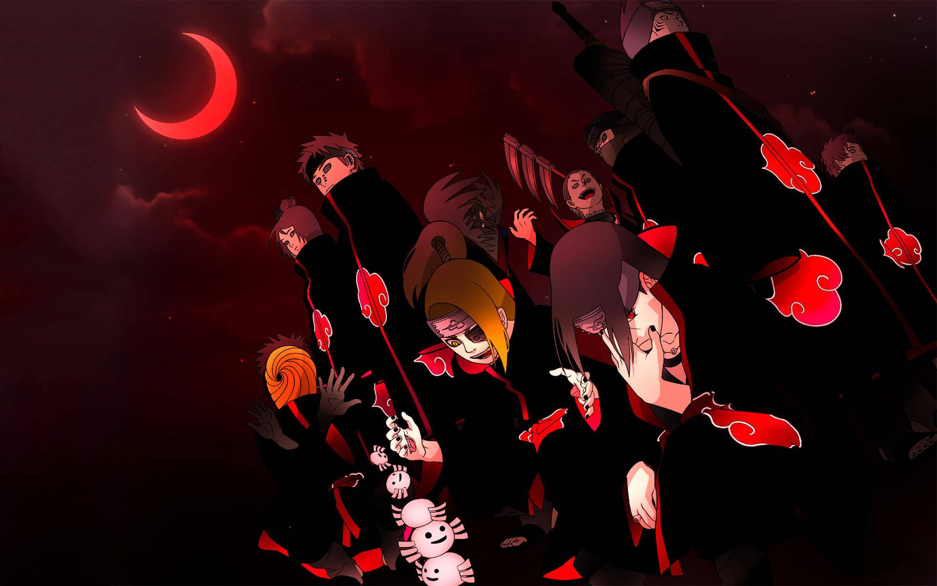 Akatsuki ירח אדום למחשב טפט