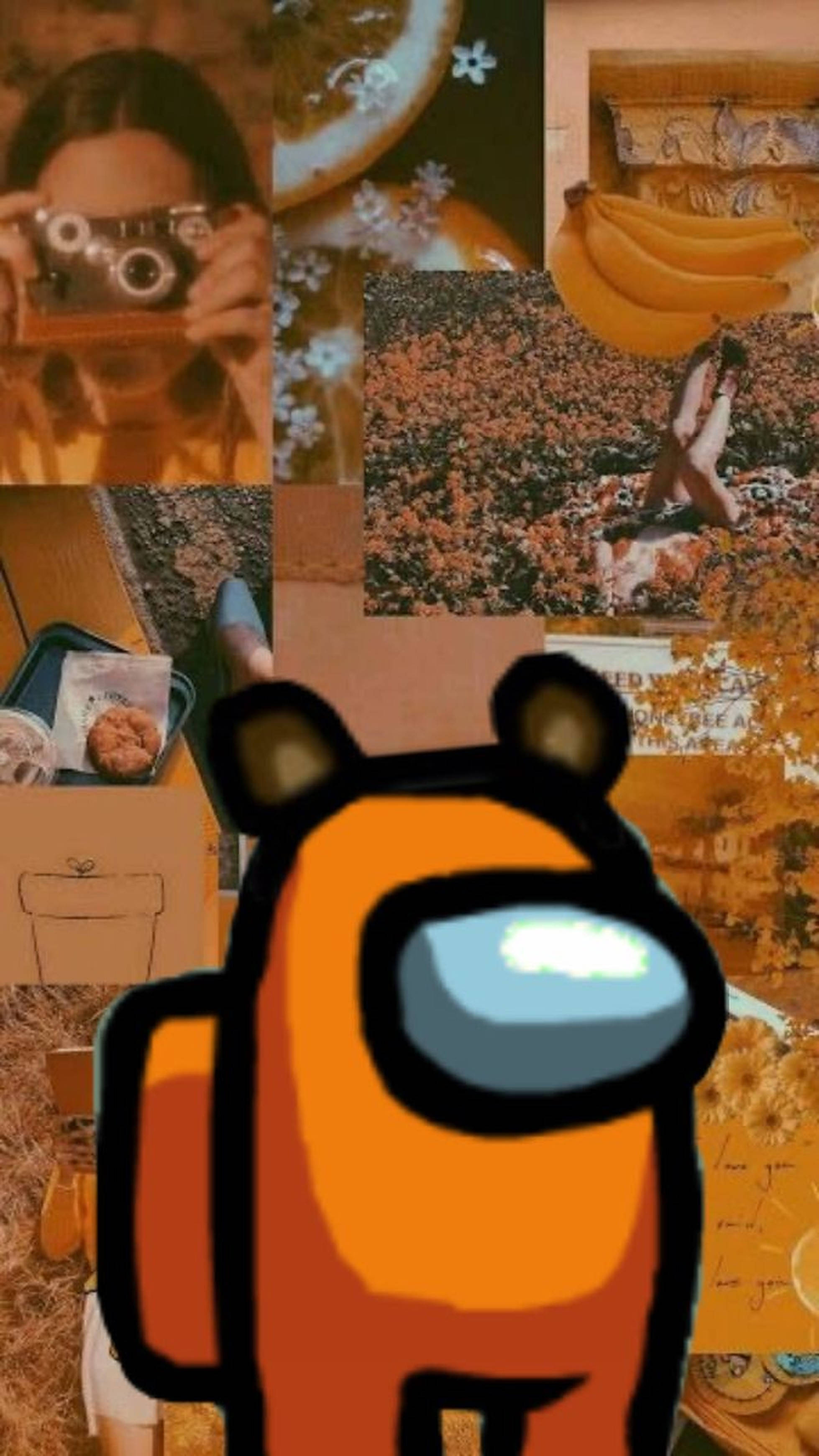 לוח השראה אסתטי של Among US טפט