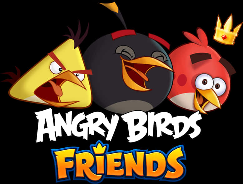 לוגו המשחק Angry Birds Friends טפט