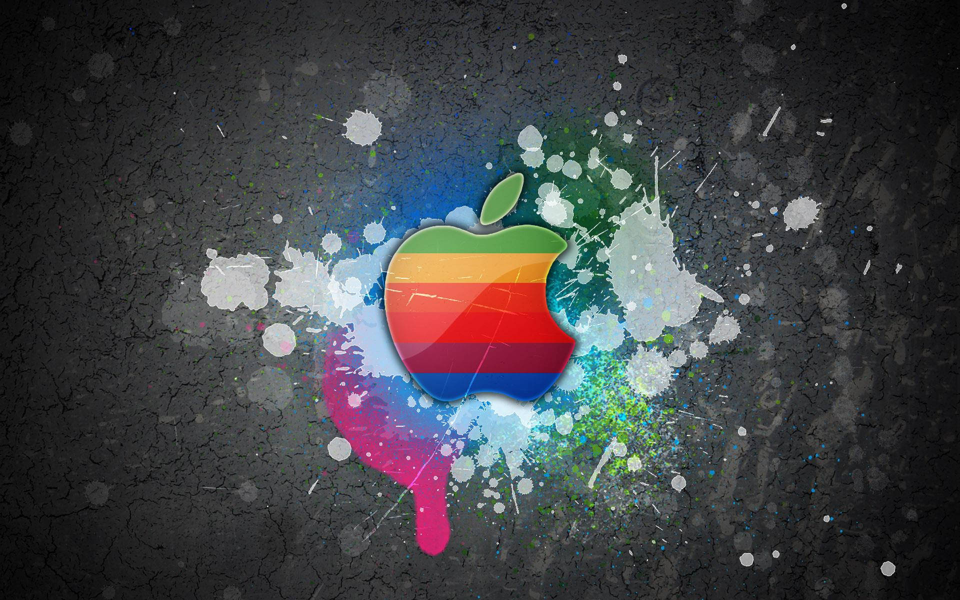שמור על קור רוח עם לוגו Apple MacBook טפט