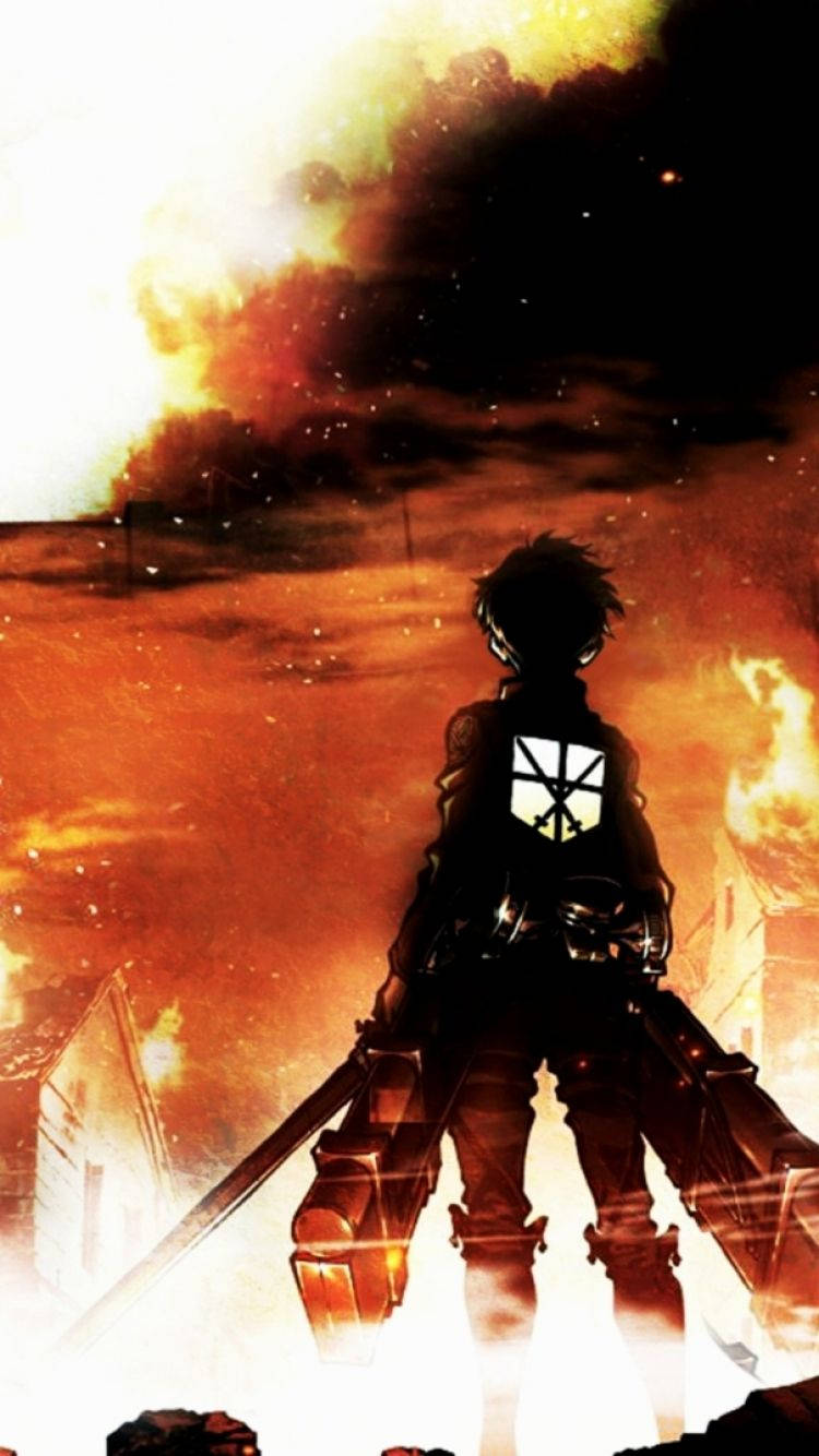 ארן ייגר, הגיבור של Attack on Titan טפט