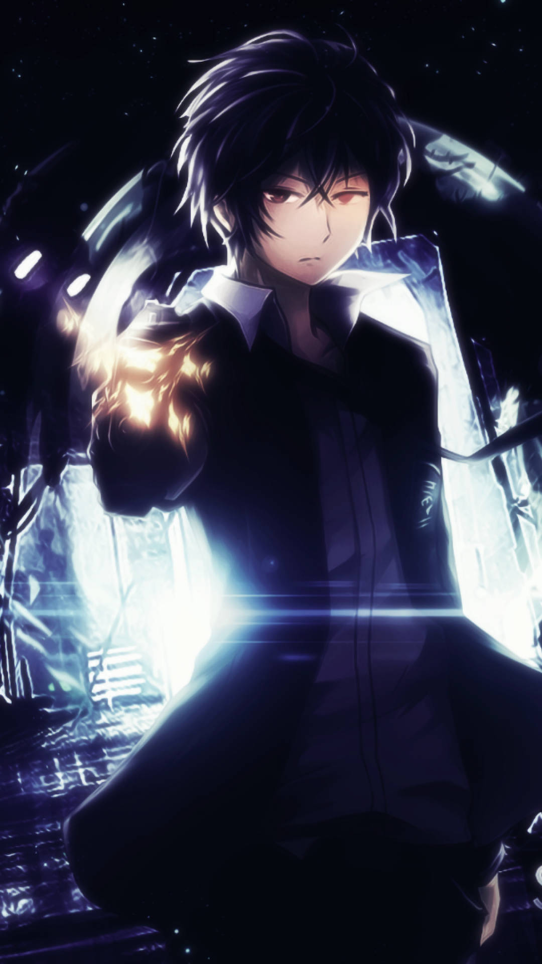 ילד אנימה סטומי רנטארו ב-Black Bullet טפט