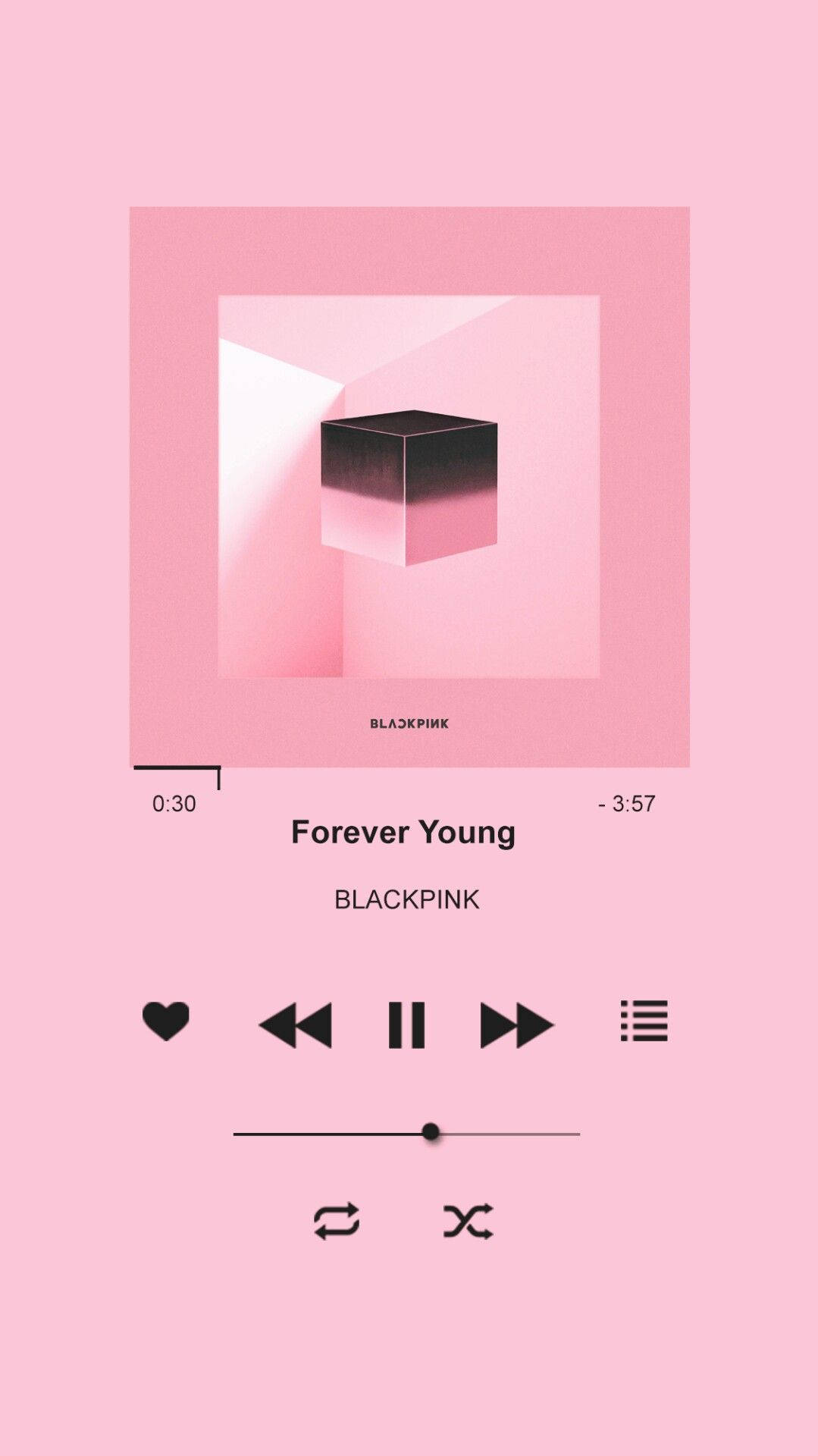 אסתטיקת מוזיקה של BLACKPINK טפט