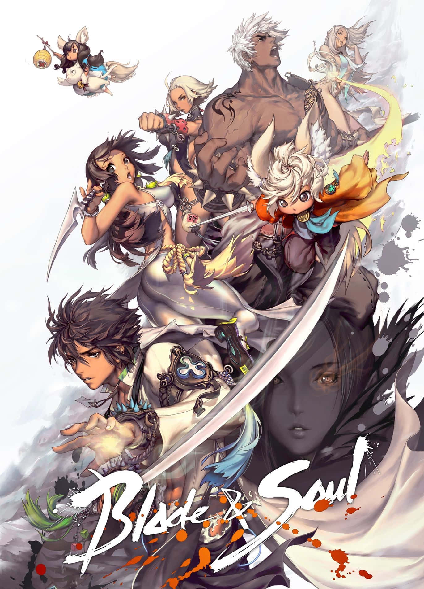 פוסטר משחק הווידאו האנימה Blade And Soul טפט