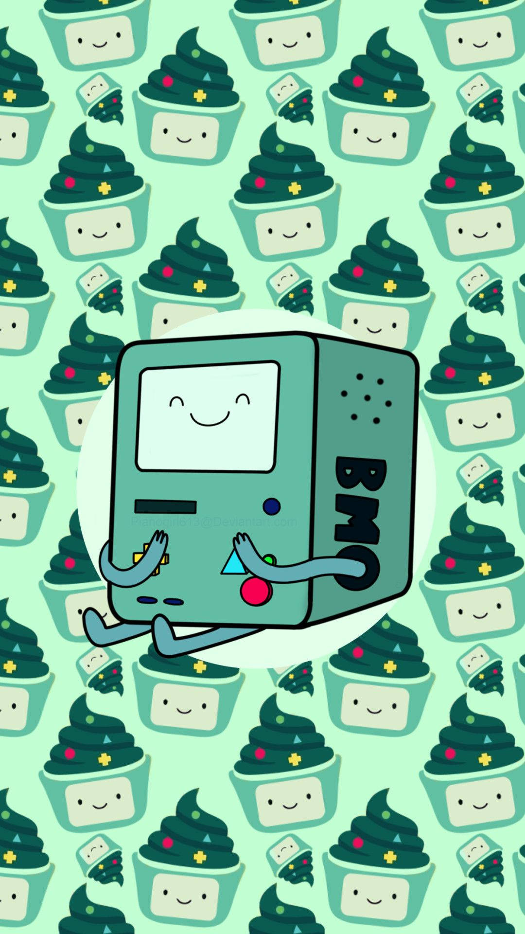 BMO ירוק פסטל חמוד טפט
