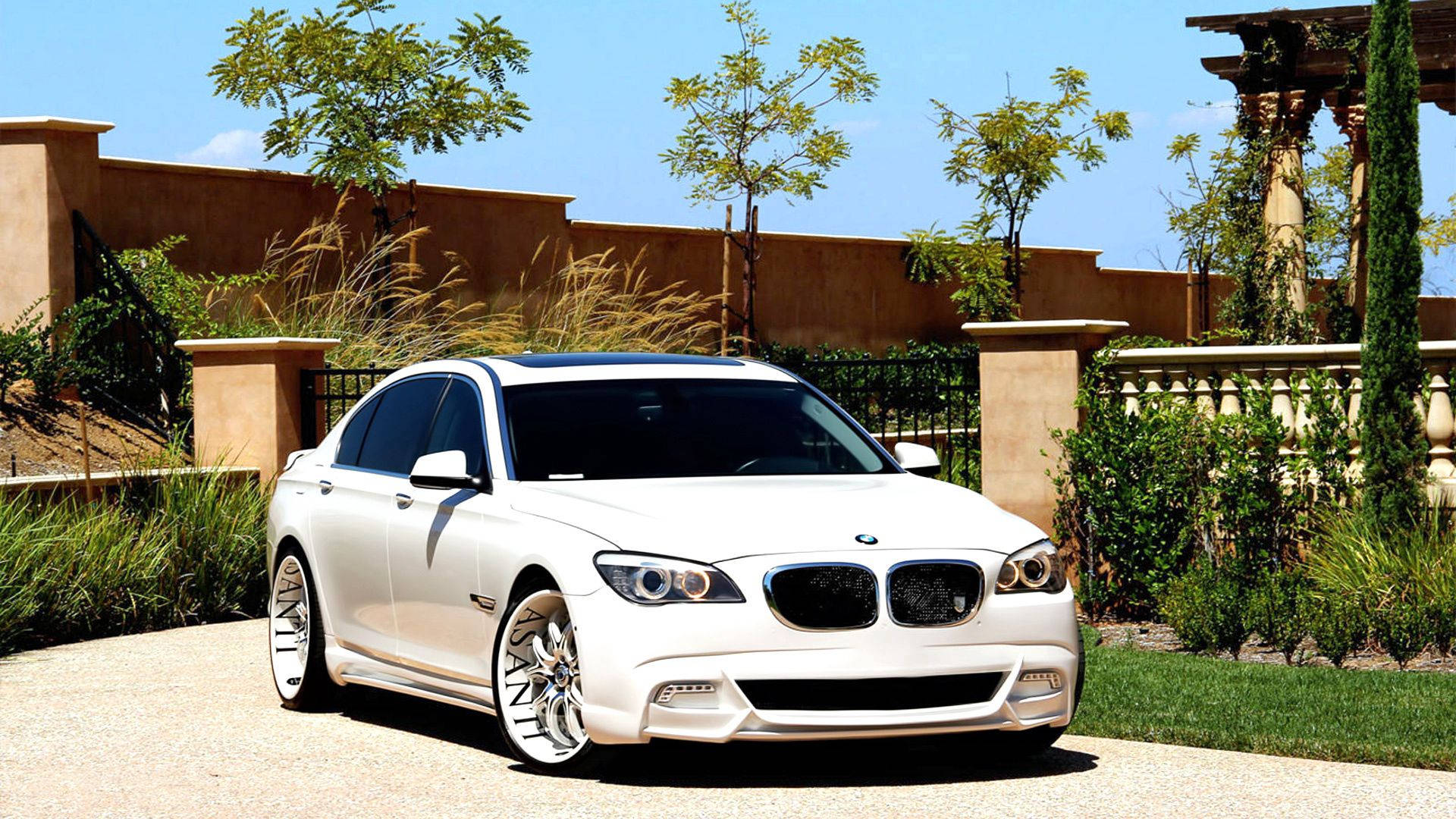 BMW Asanti Tuning לבנה טפט