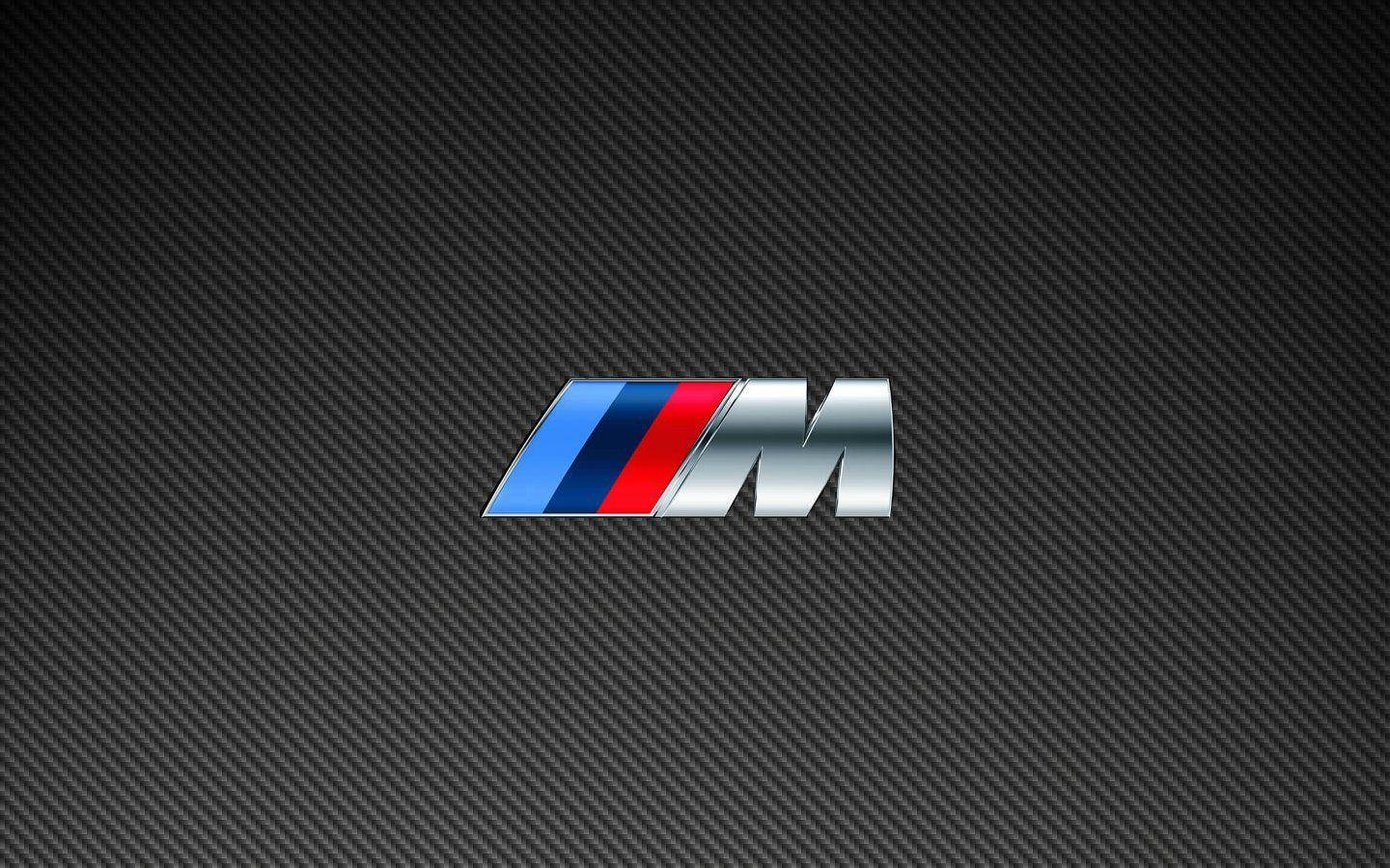 לוגו BMW M בדוגמת אפור טפט