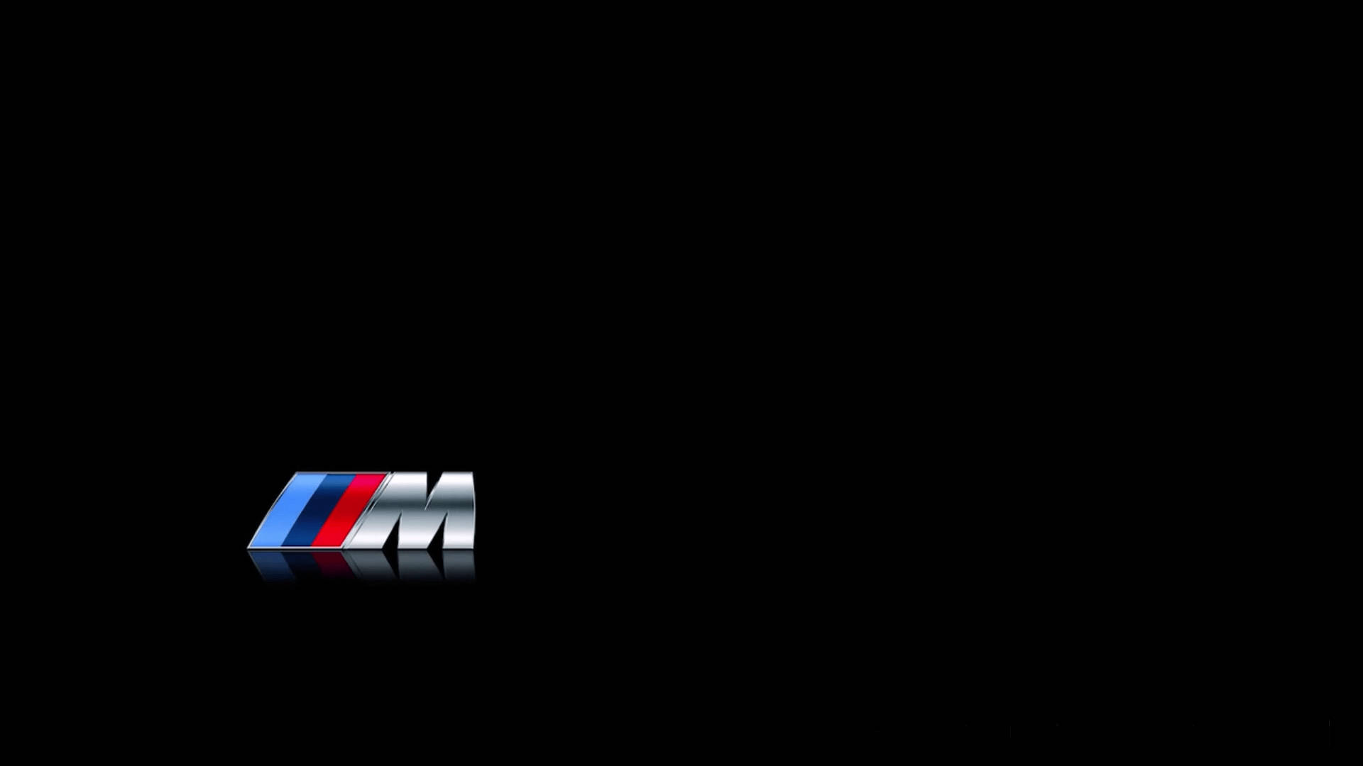 לוגו BMW M שחור פשוט טפט