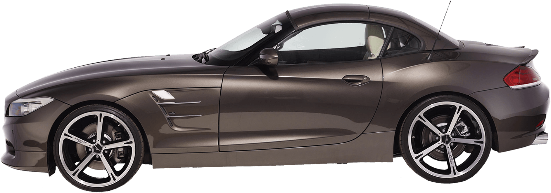 BMW ספורט קופה מבט צד טפט