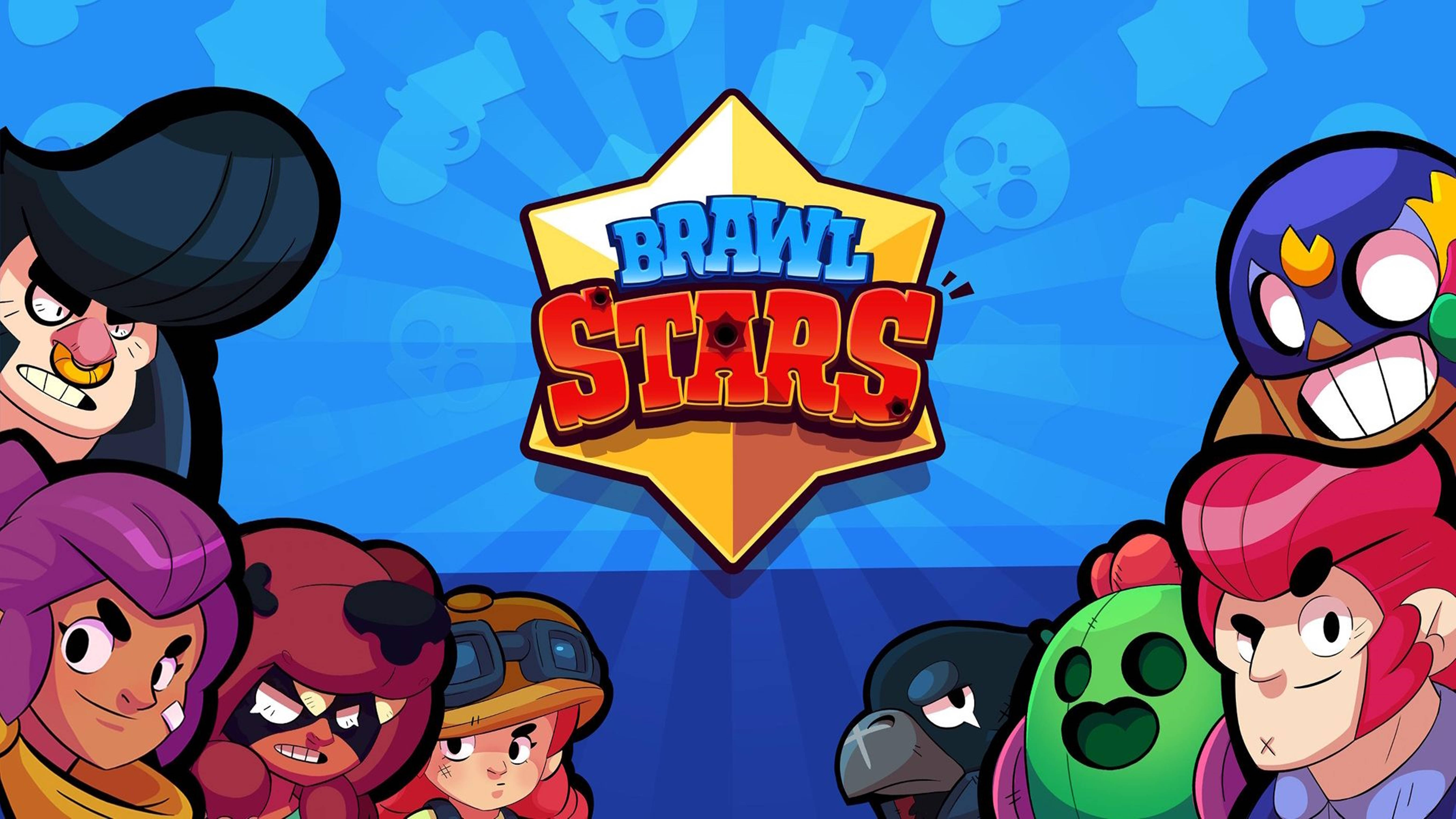 סצנת קרב אפית - Brawl Stars 4K טפט