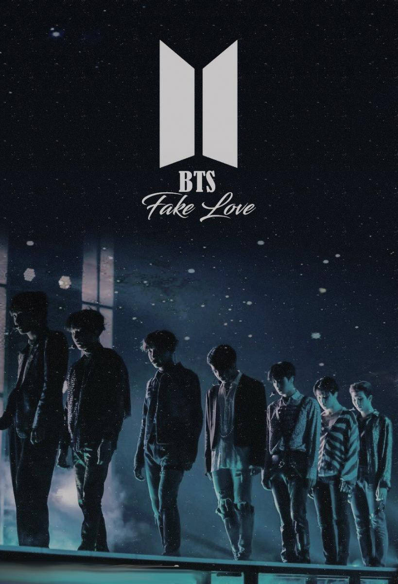 BTS פייק לאב מערך טפט