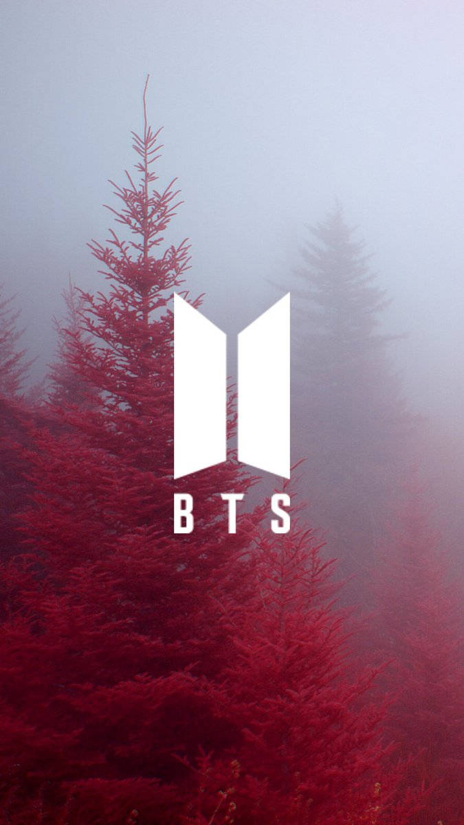 לוגו BTS אסתטי טפט