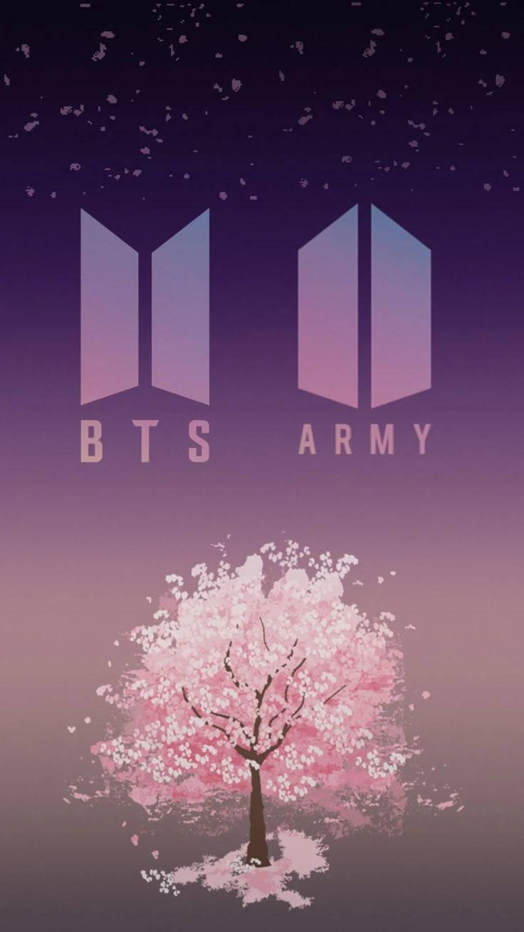 לוגו BTS ו-ARMY טפט