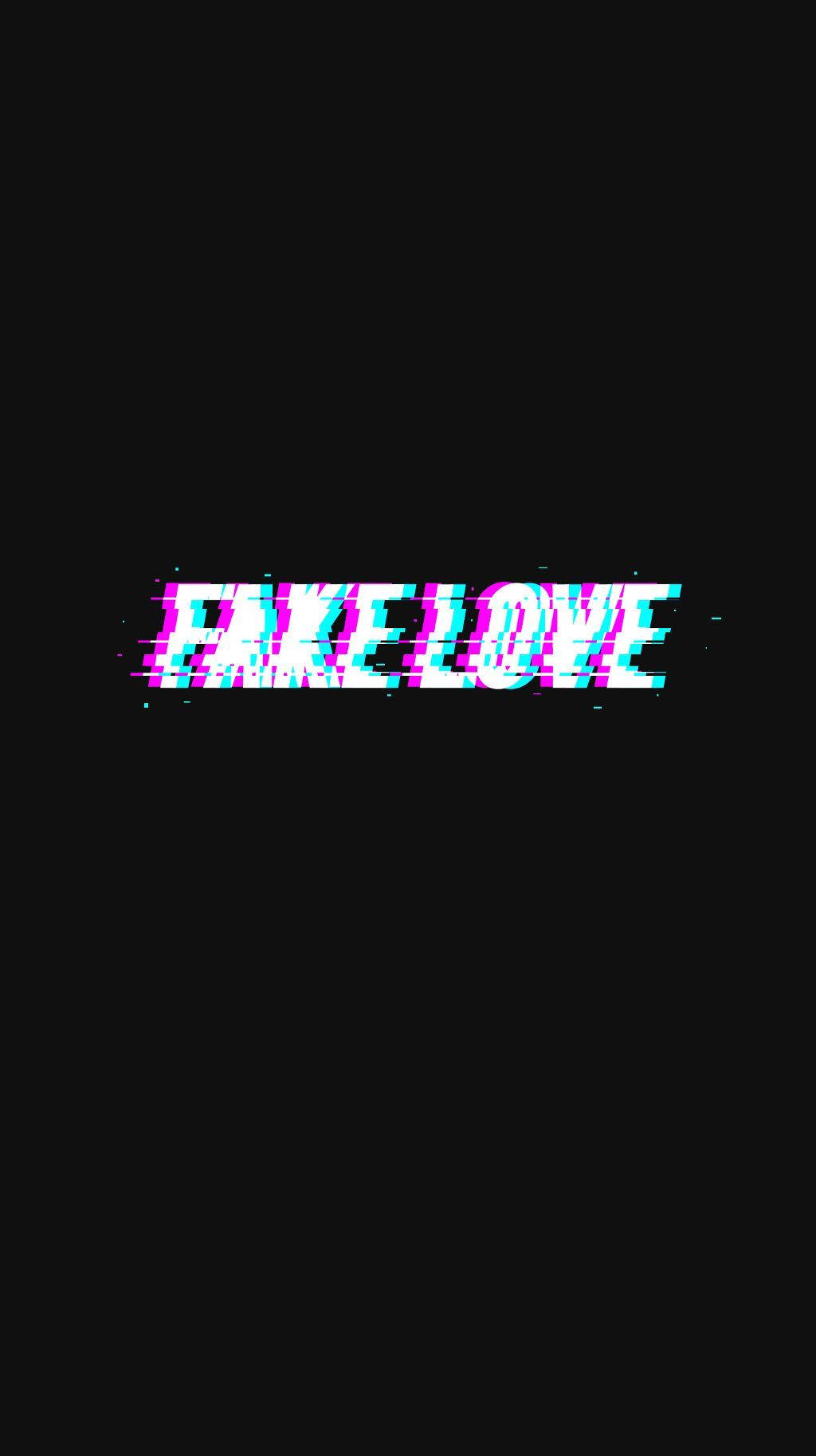 אסתטי Bts Fake Love מרצד טפט