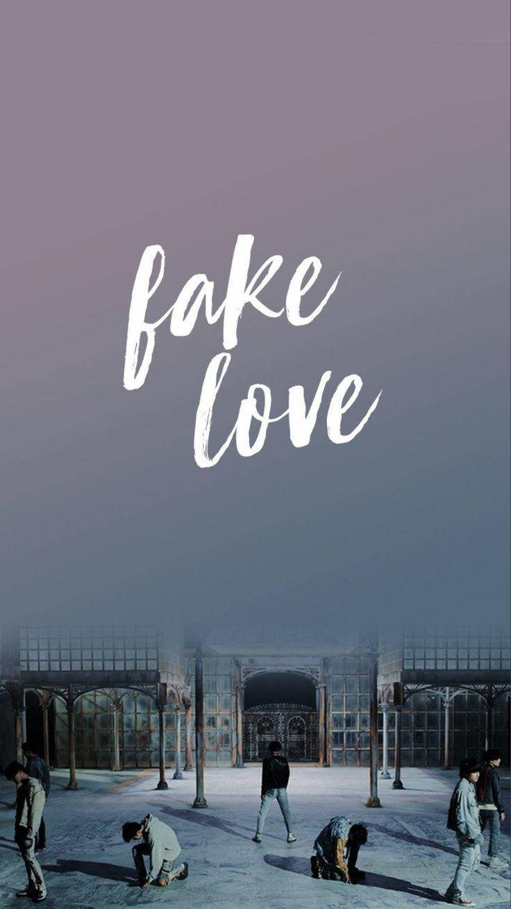 BTS Fake Love מעבר צבע דועך טפט