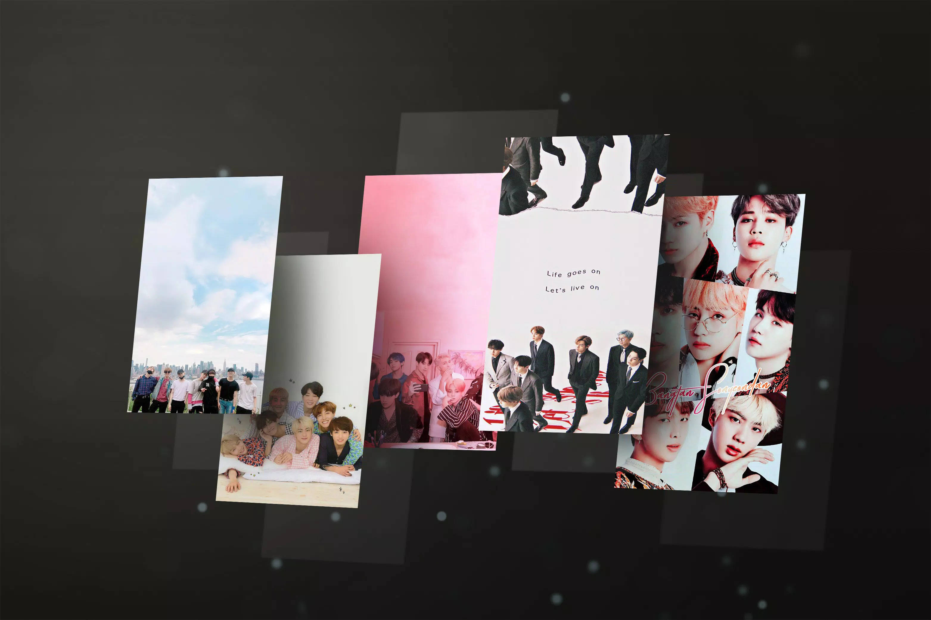 תמונות פורטרטים BTS Life Goes On טפט