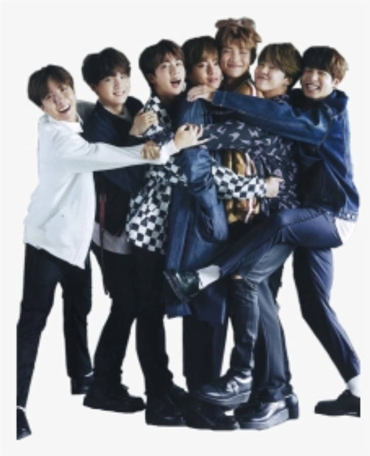 BTS מחבקים זה את זה בחמידות טפט