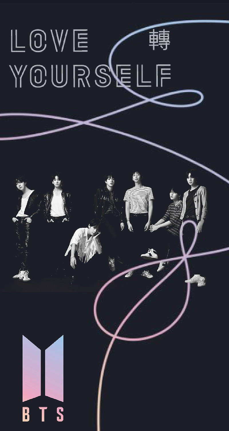 לוגו BTS Love Yourself טפט