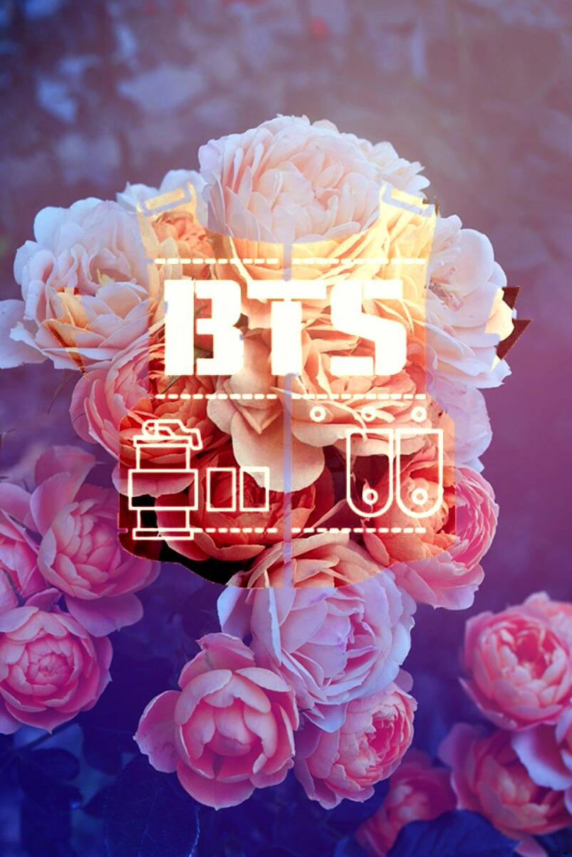 לוגו BTS חסין כדורים טפט