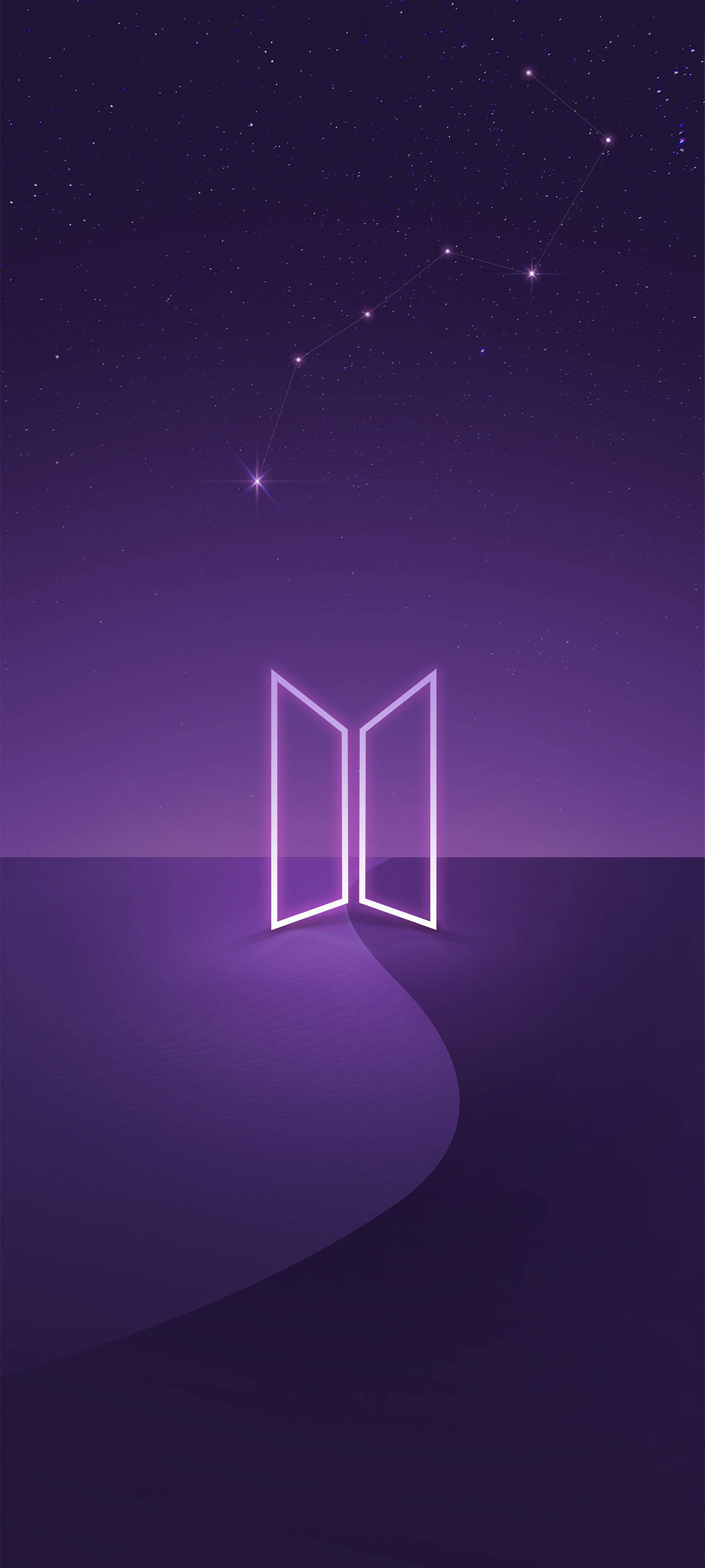 לוגו BTS ל-Samsung S20 FE טפט