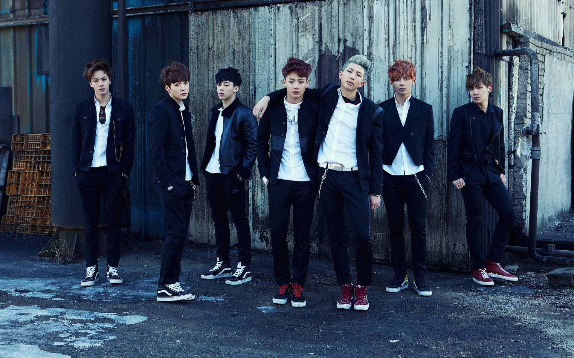 תמונת קבוצת BTS Skool Luv Affair טפט