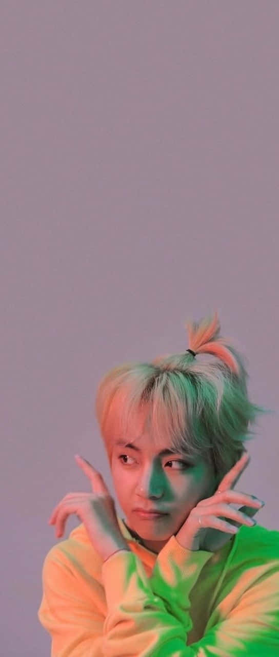 BTS V - מוסיף כוח וחום ל-BTS טפט