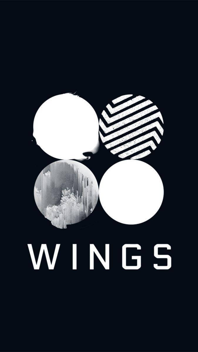 לוגו BTS Wings טפט