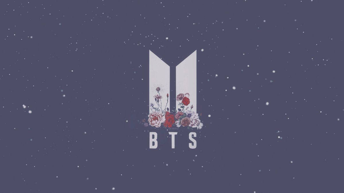 לוגו BTS מצויר חמוד טפט