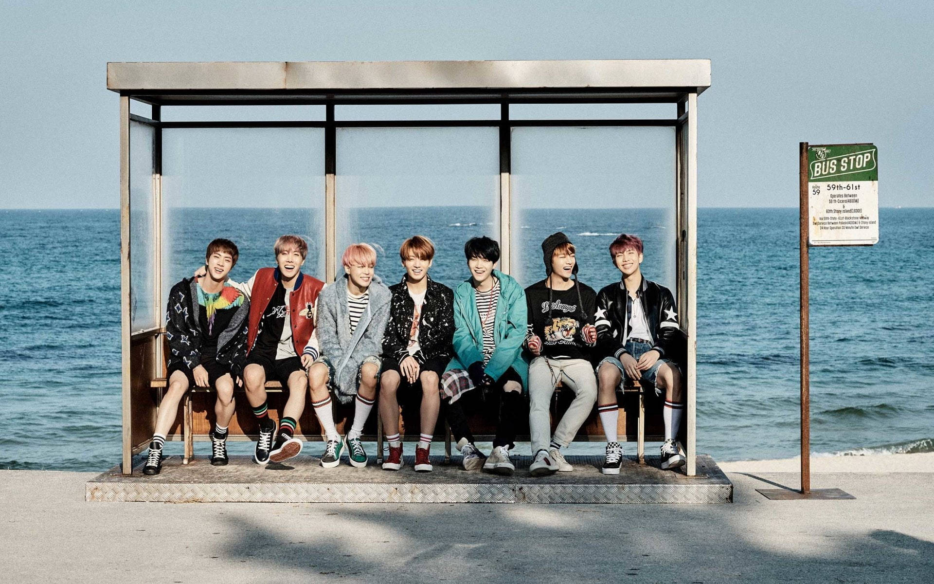 תמונת קבוצת BTS YNWA טפט