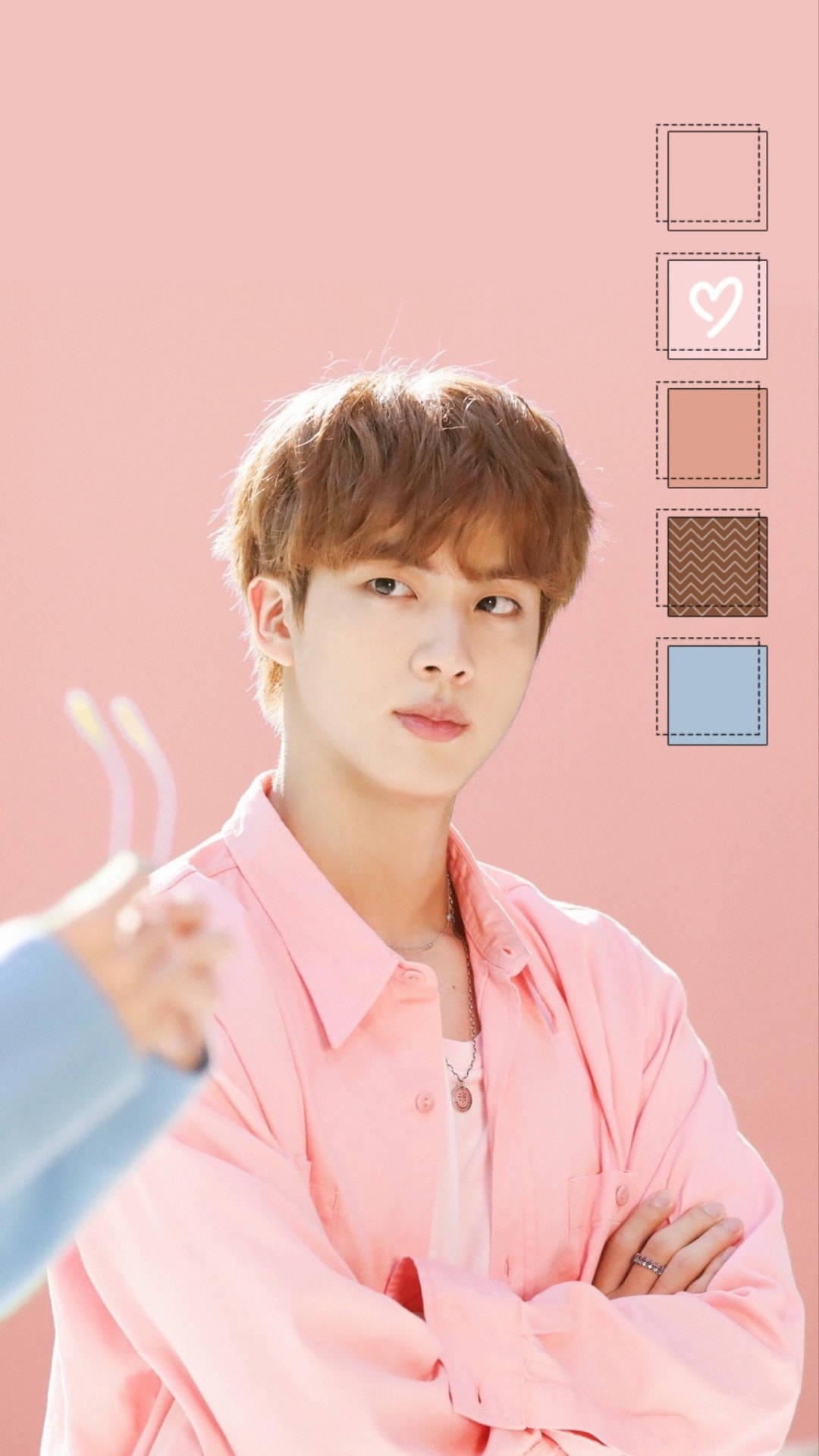 BTS אסתטי ג'ין החתיך העולמי טפט