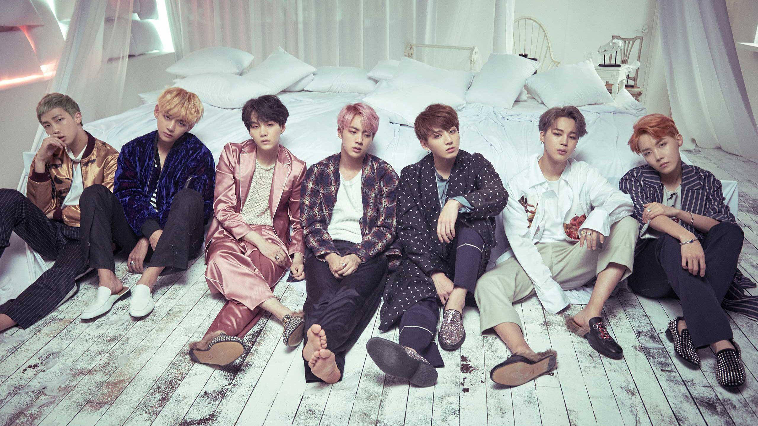 BTS בחדר שינה 2020 טפט