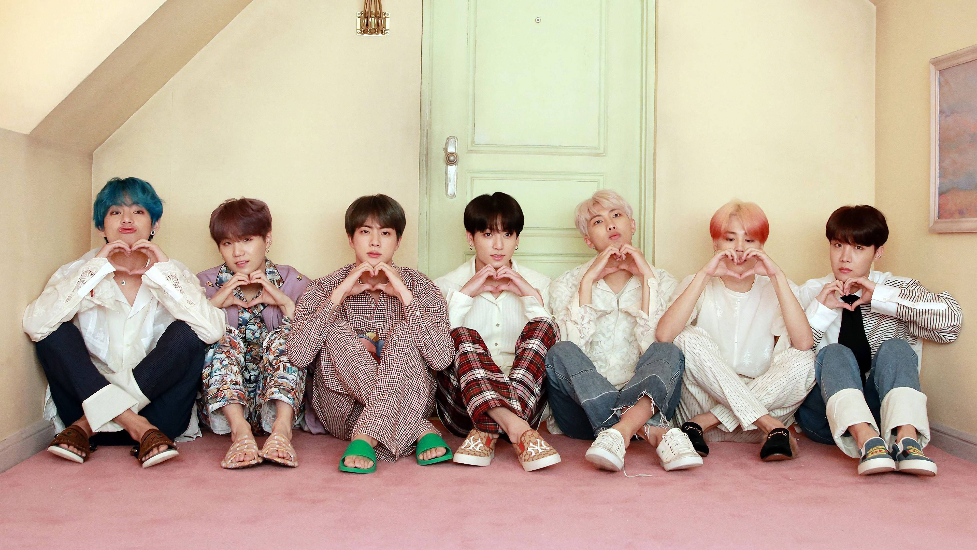BTS פסטל בנגטאן טיוי טפט