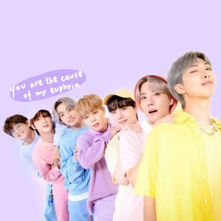 BTS צבעוני חמוד ואסתטי