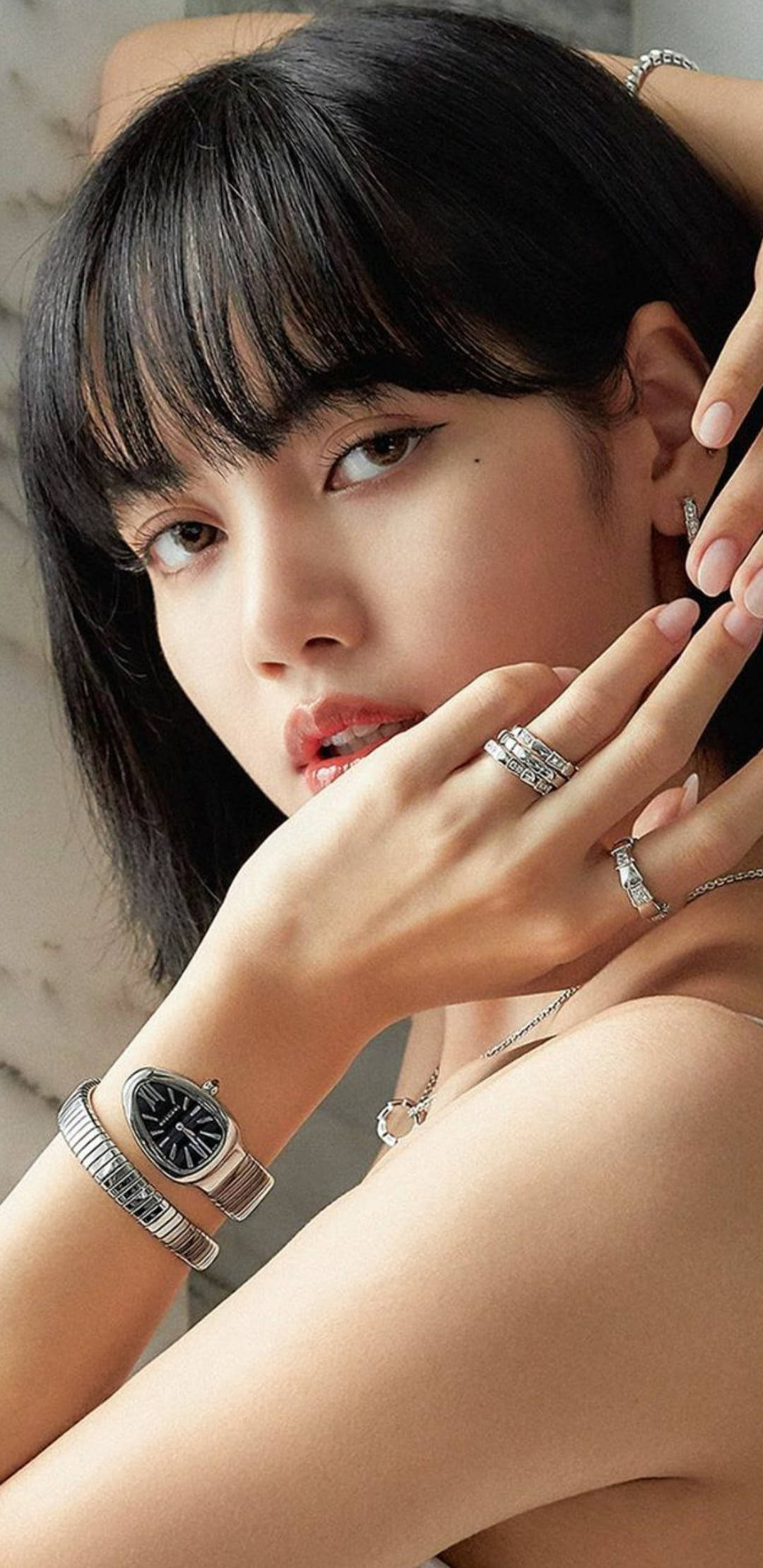 BVLGARI ליסה בלקפינק HD אלגנטי טפט