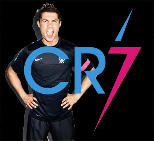 קריסטיאנו רונאלדו תנוחת מותג C R7 טפט