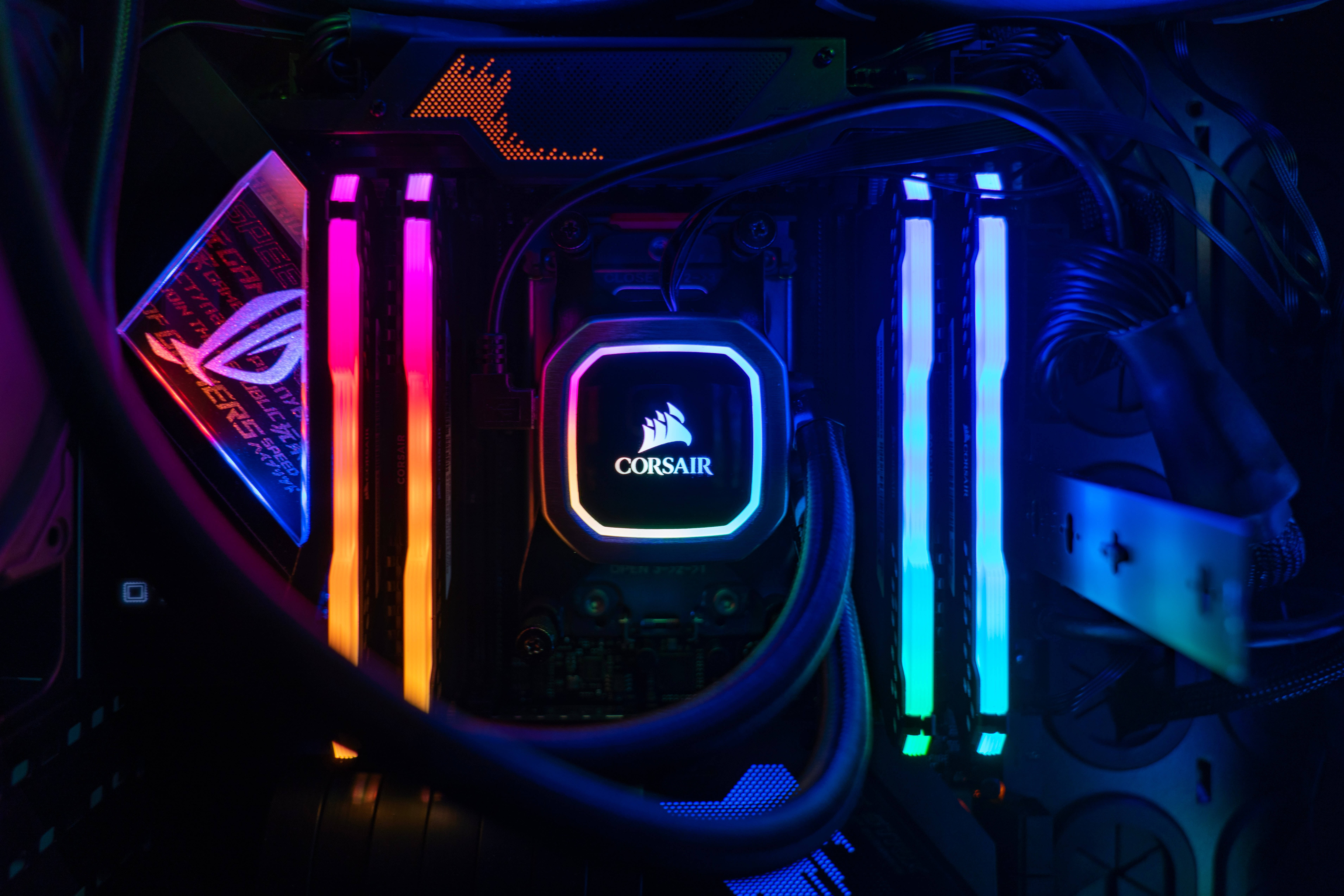 מערכת Corsair ניאון טפט